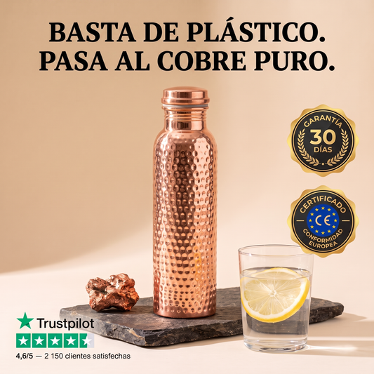 Cantimplora de Cobre Macizo