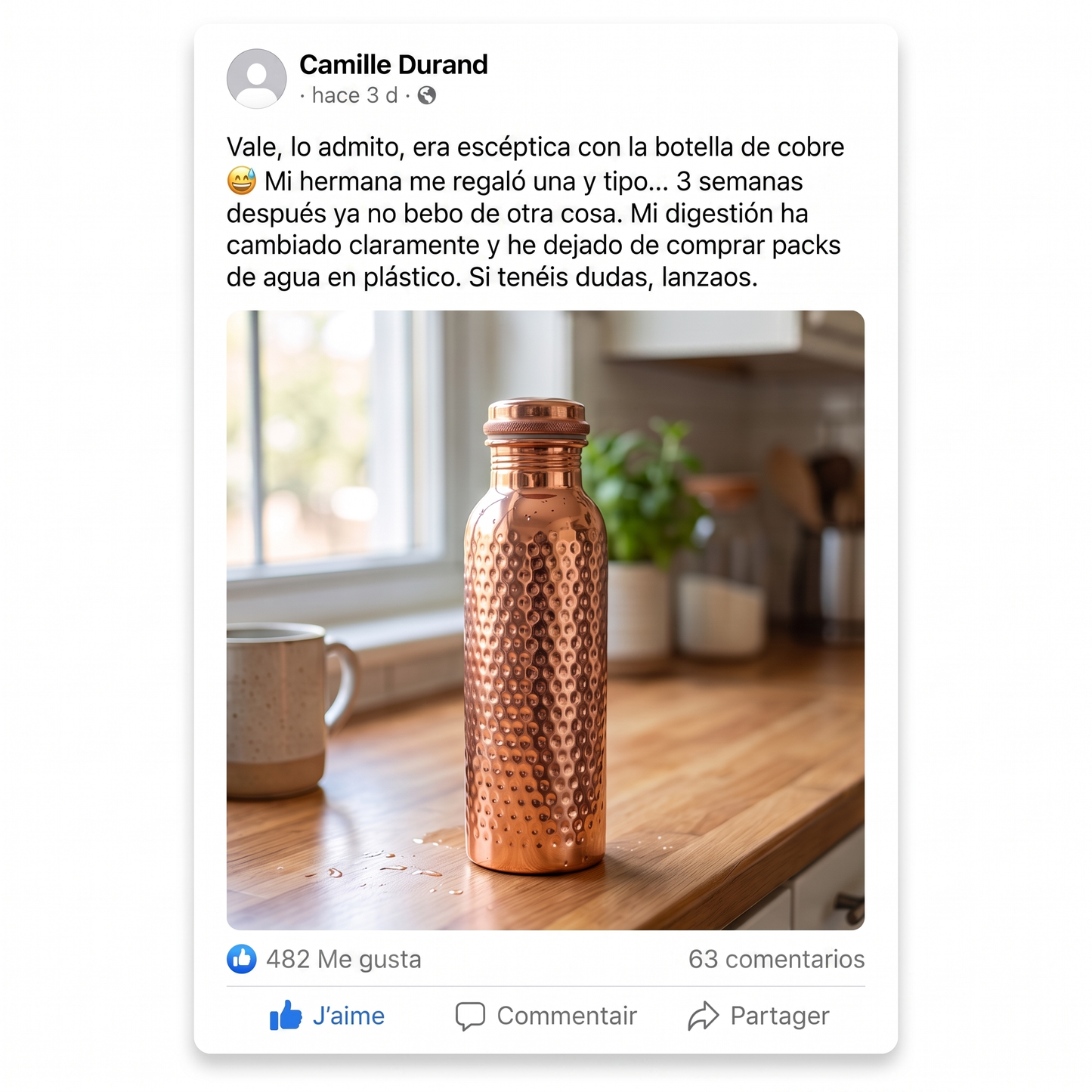 Copper Bottle